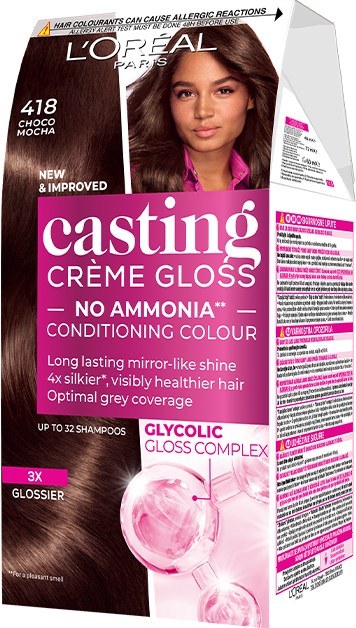 L'Oreal Paris Casting Crème Gloss 418 Čoko-Mocha