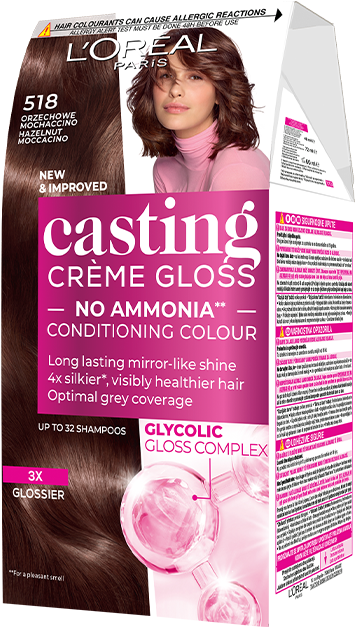 L'Oreal Paris Casting Crème Gloss 518 Lješnjak Mocha