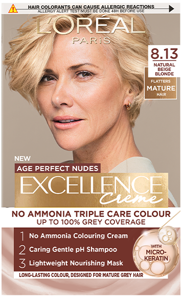 L'Oréal Paris Excellence Age Perfect Nudes 8.13 BEIGE BLOND BOJA ZA KOSU