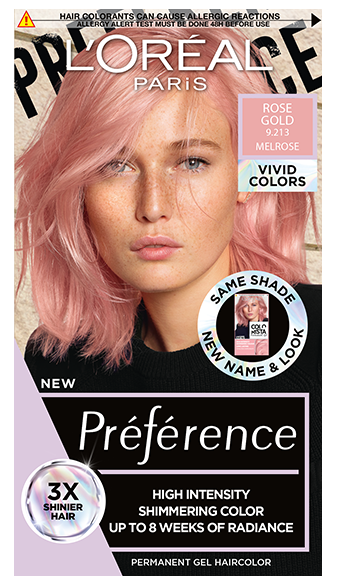 L'Oreal Paris Preference VIVIDS 9.213 Ružičasto zlato