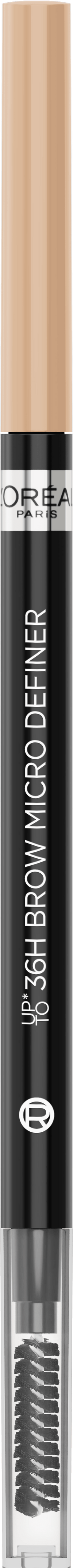 L'Oreal Paris Brow Micro Definer olovka za obrve Light Blonde