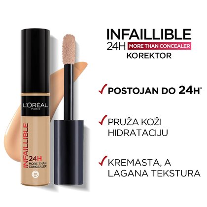 Oap šminka za lice Infaillible More Than Concealer polegnut