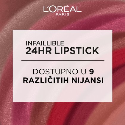 Infaillible 24H tekući ruž za usne 101 Everlasting Paris_6