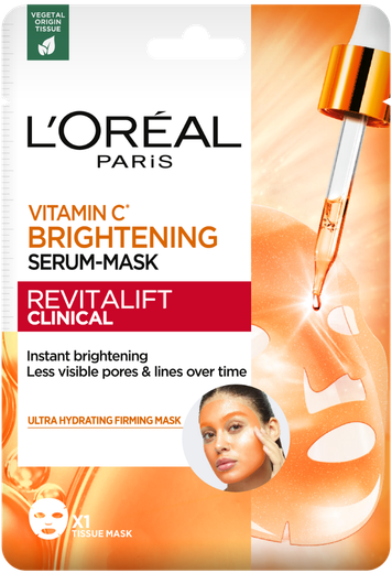 L'Oréal Paris Revitalift Clinical Vitamin C* Serum-maska za trenutačnu blistavost