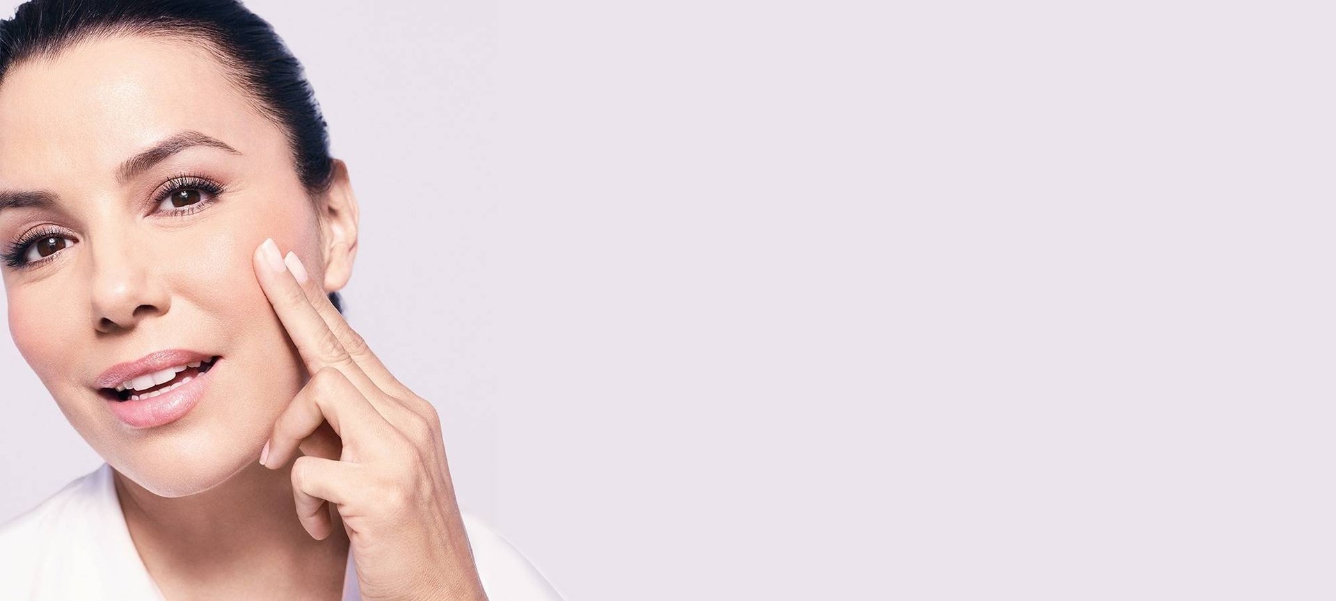 Oap njega kože maska punilo web stranica vizual